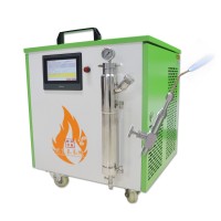 HHO gas flame use for automatic filling and sealing machine