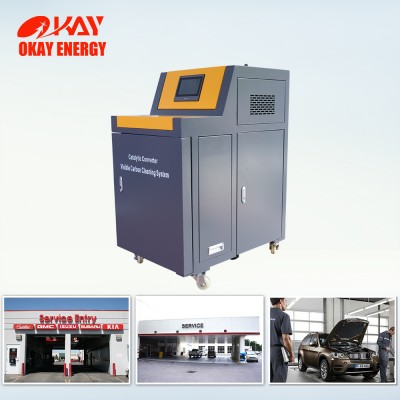 clean three way catalytic converter carbon cleaning machine